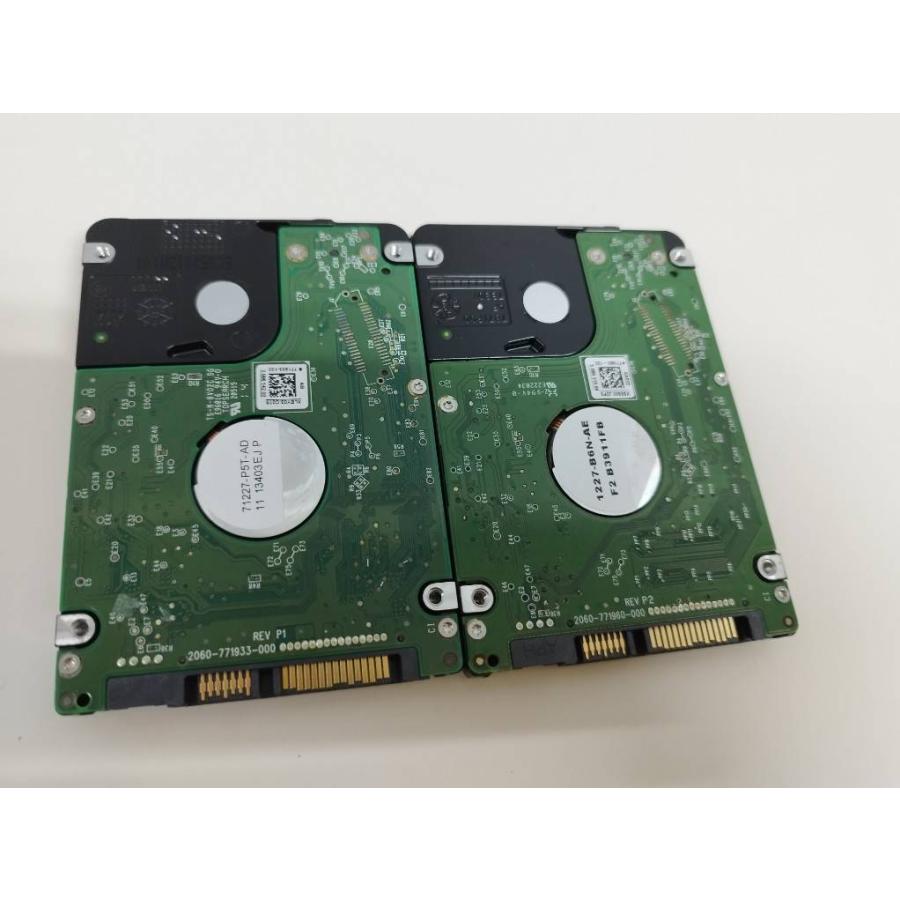 中古パーツ】Western Digital製 HDD 1TB 2枚セット！WD10JPVX-22JC3T0