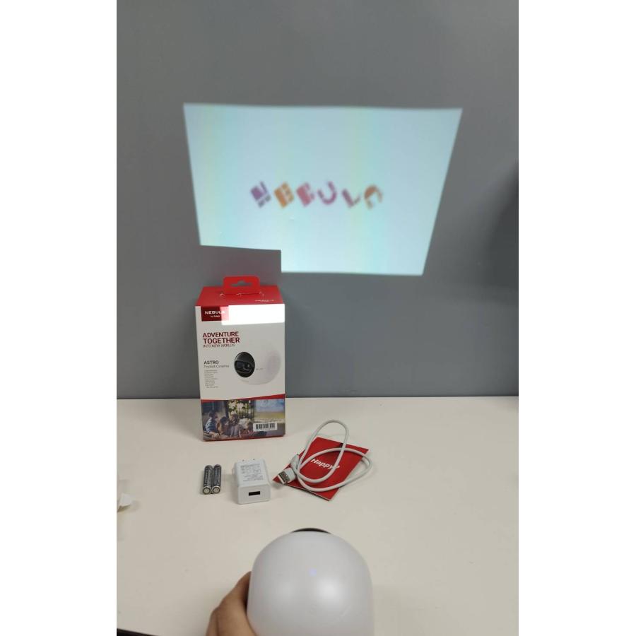 NEBULA ASTRO ポケットシネマ/D2400/モバイルプロジェクター : 中古