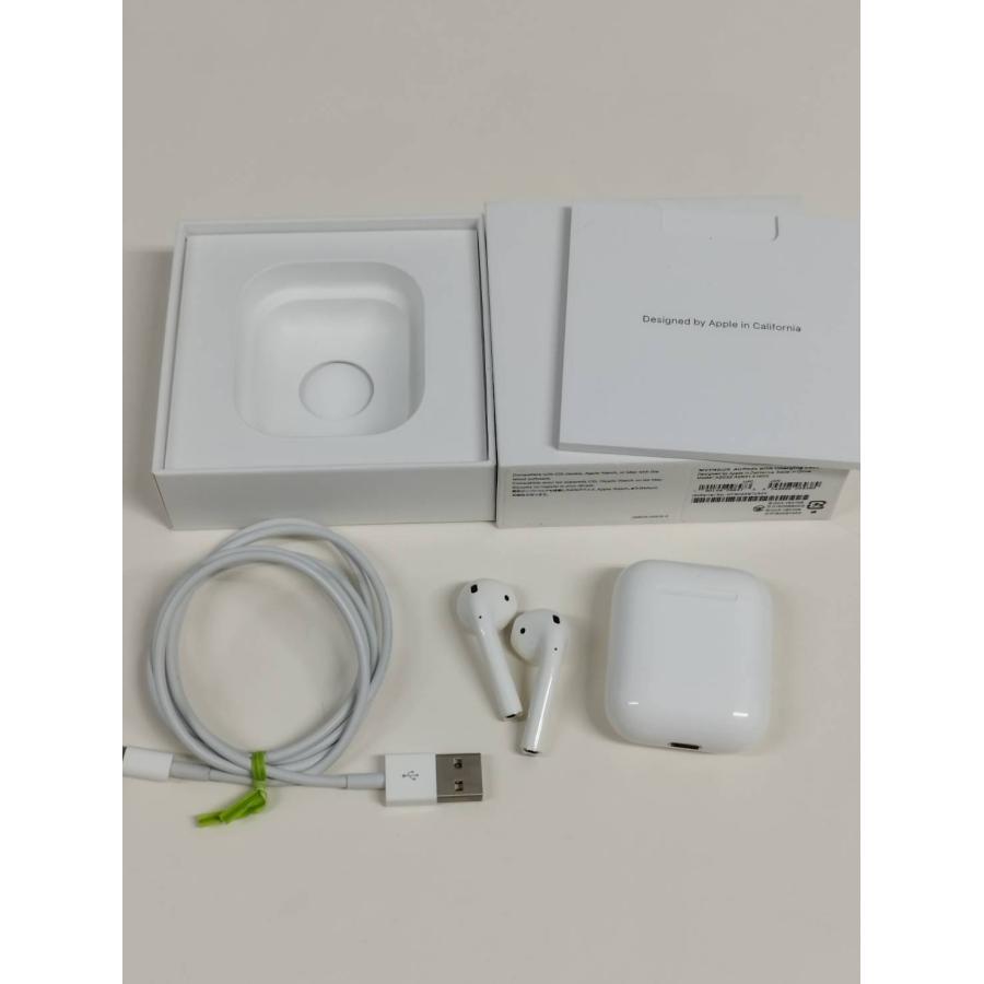 Apple AirPods 第2世代/A1602,A2031,A2032/ワイヤレスイヤホン〈MV7N2J 
