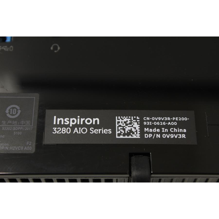 中古一体型デスクトップPC】Dell〈Inspiron 3280 AIO〉Intel Core i3