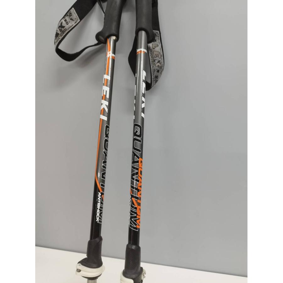 LEKI レキ QUANTUM アンチショック/トレッキングポール/130cm : 中古