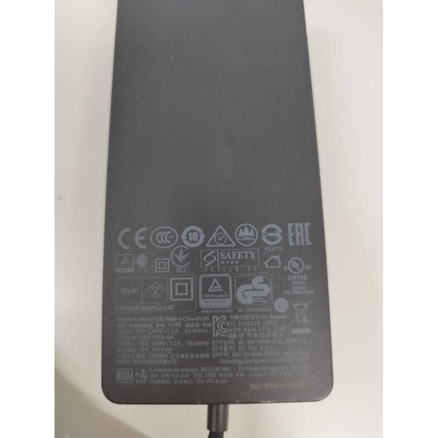 純正】Microsoft Surface Dock (1661) ACアダプター (1749) : 中古