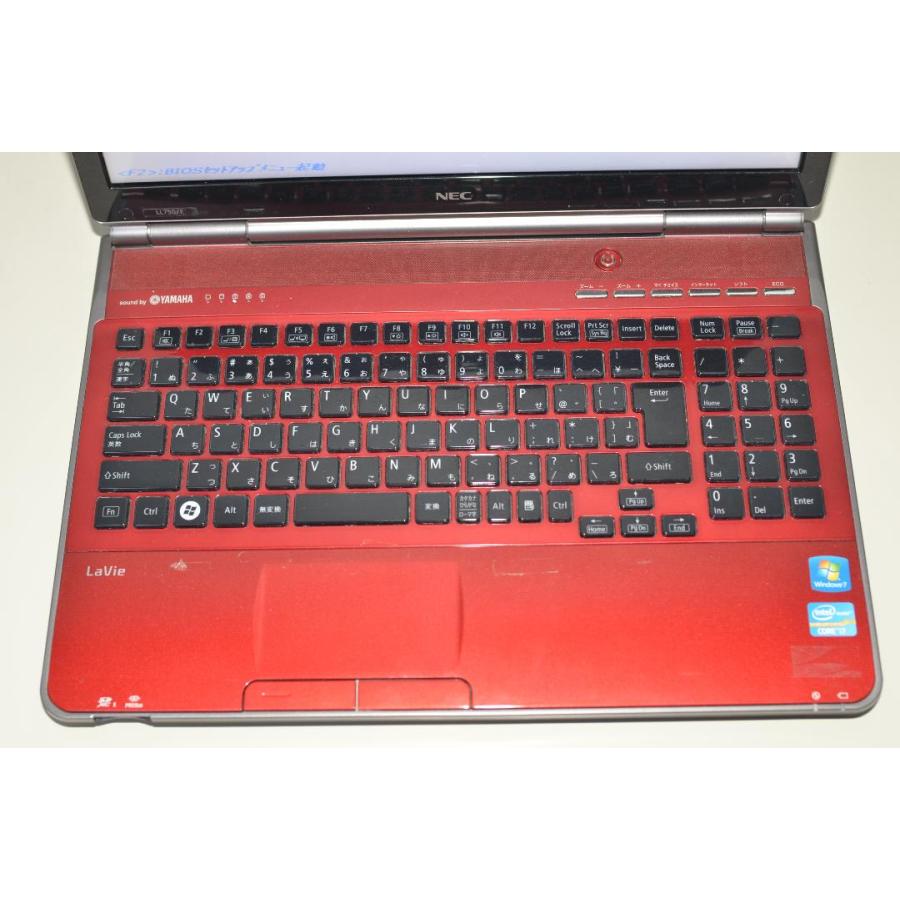 NEC - NECノートパソコンLL750/F Office2016 Windows11 NEC LaVie L LL750/F26W【Core i7 2670QM】 【Windows11 Home