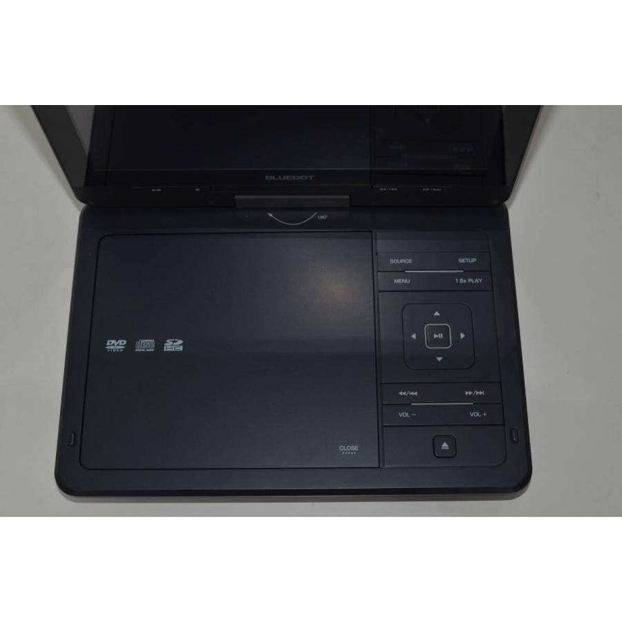 中古 ポータブルDVDプレーヤー BLUEDOT 10インチ BDP-1030K DVD
