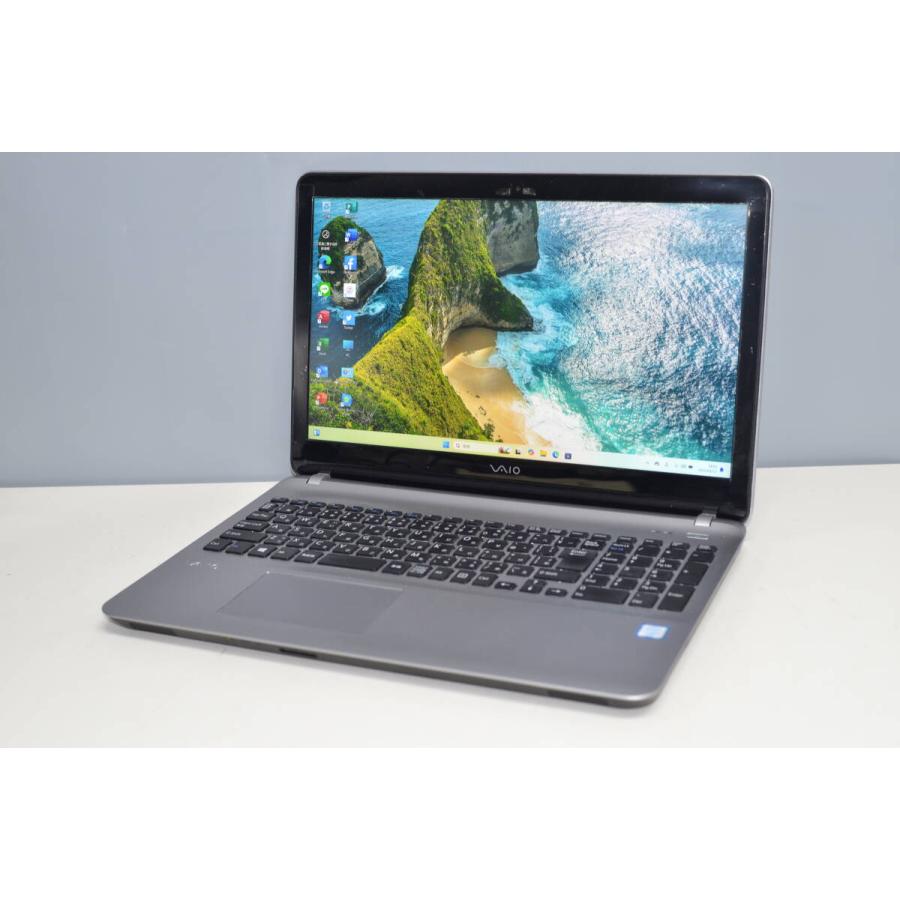 中古良品ノートパソコン SONY VJS151C11N Windows11+office 爆速SSD512GB core i7-6700HQ/メモリ8GB/15.6インチ/WEBカメラ/ブルーレイ搭載 中古良品ノートパソコン SONY VJS151C11N Windows11+office 爆速