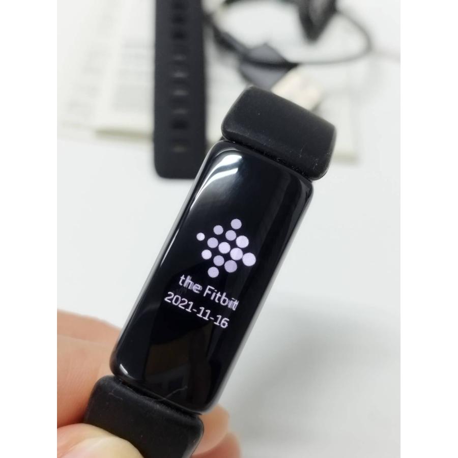 fitbit inspire 2 フィットネストラッカー/FB418BKBK-FRCJK : 中古