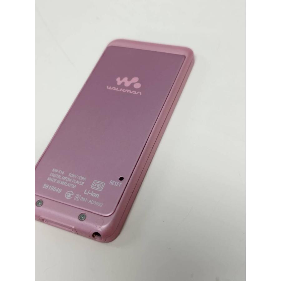 【極美品】SONY ウォークマン　NW-S14 8GB ピンク 超美品 SONY ウォークマン NW-S14 8GB ビビッドピンク - メルカリ