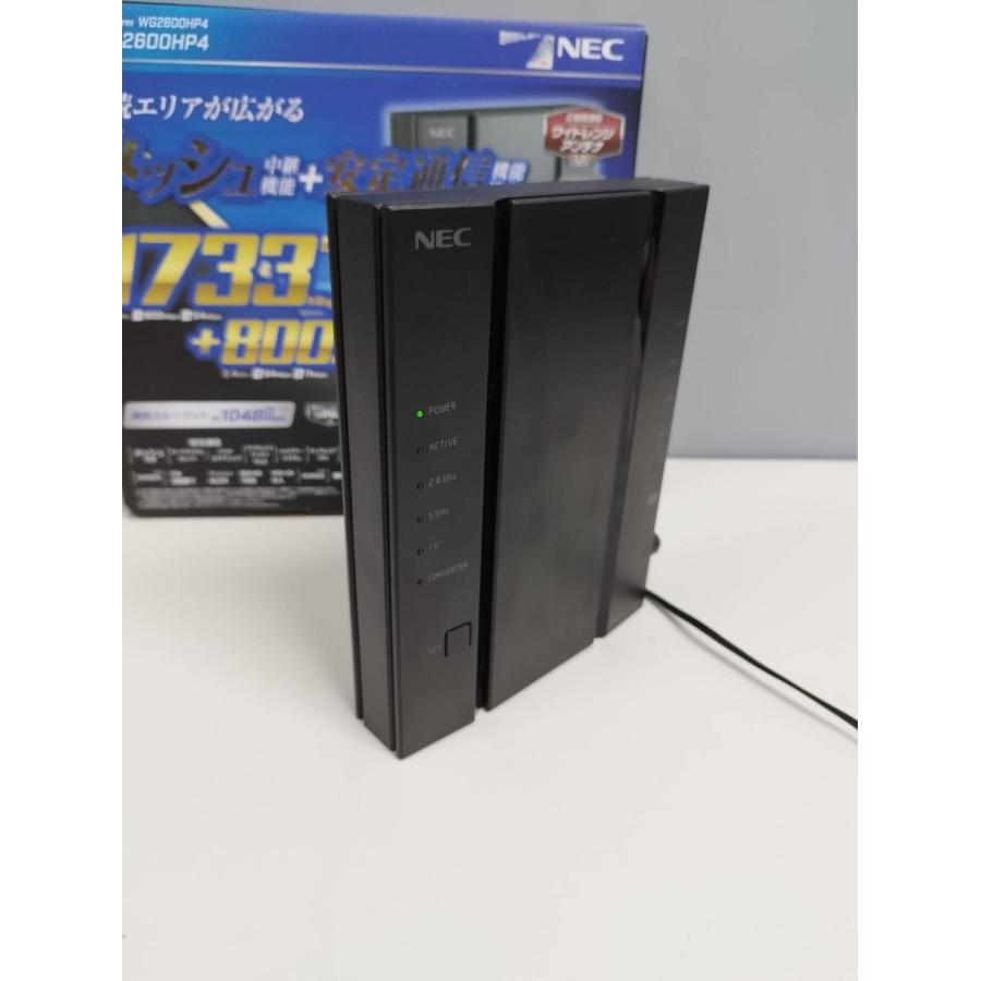 良品】NEC Aterm PA-WG2600HP4 無線LANルーター : 中古パソコン