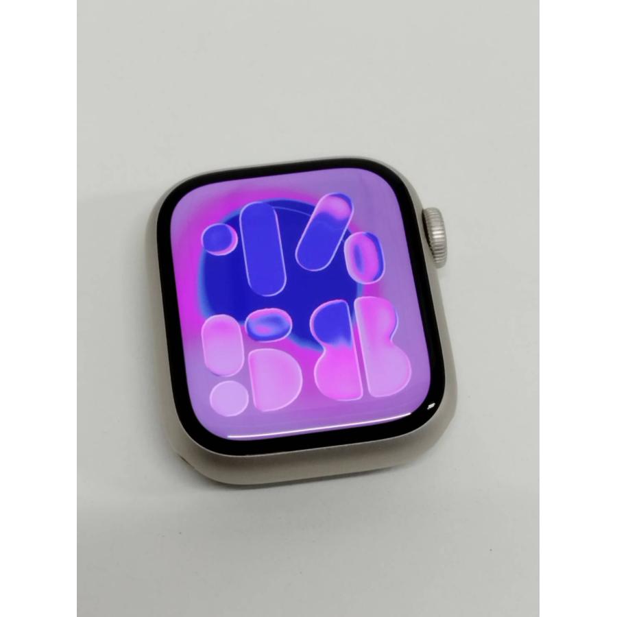 Apple Watch Series 7/GPS+セルラー/41mm/A2476/スターライト〈MKHR3J