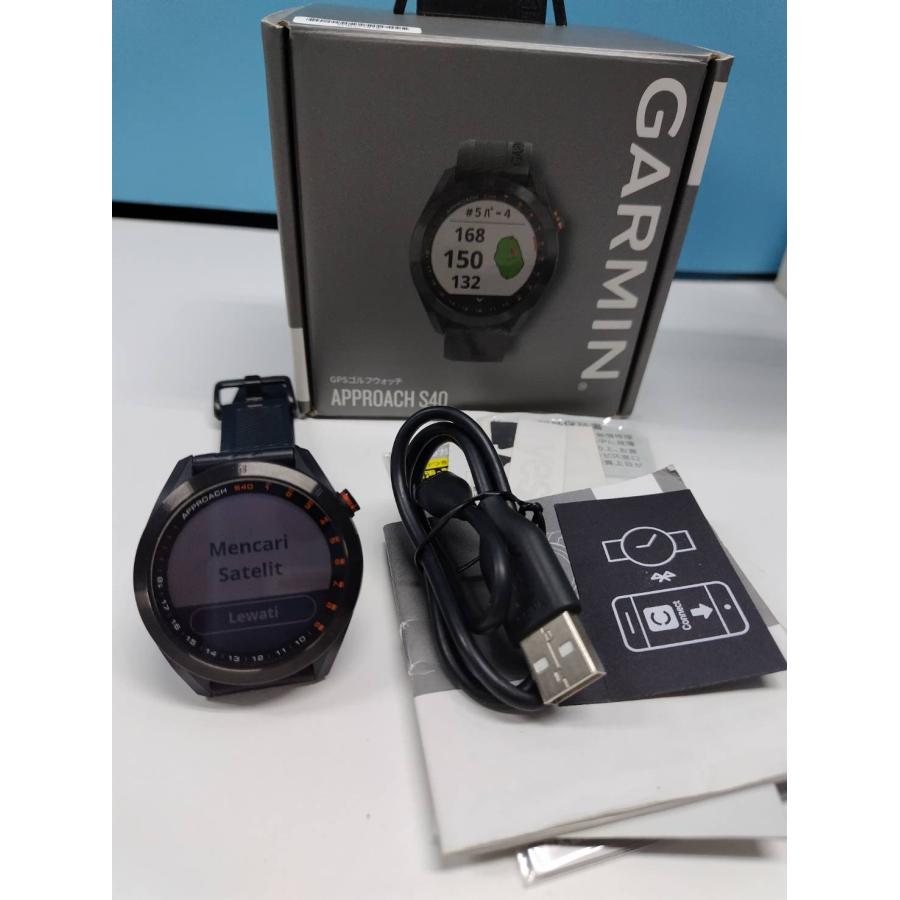 GARMIN APPROACH S40 GPSゴルフウォッチ : 中古パソコンショップNS