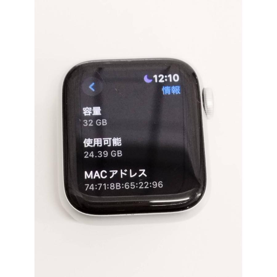 Apple Watch SE 第2世代/GPS/40mm/A2722/シルバー〈MNJV3J/A〉 (2