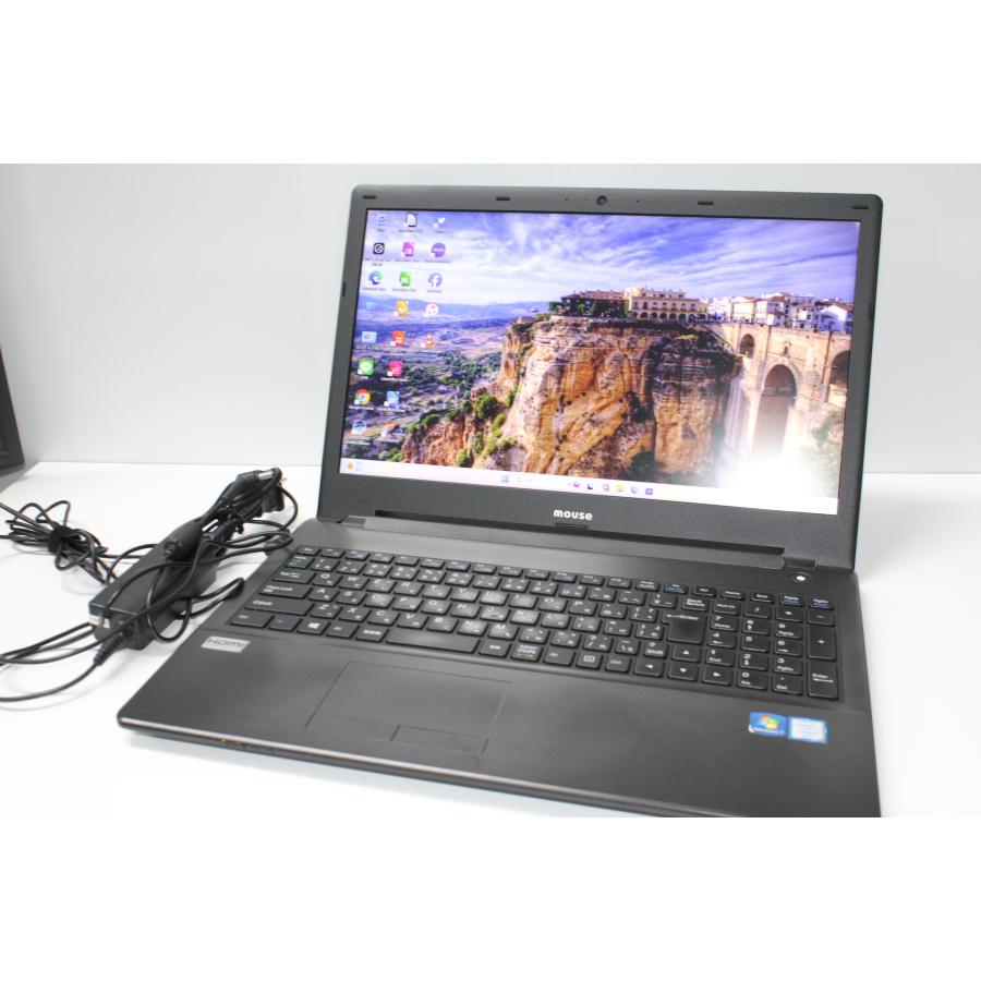 中古ノートPC】mouse〈W950JU〉Intel Core i7/SSD500GB/メモリ8GB (5