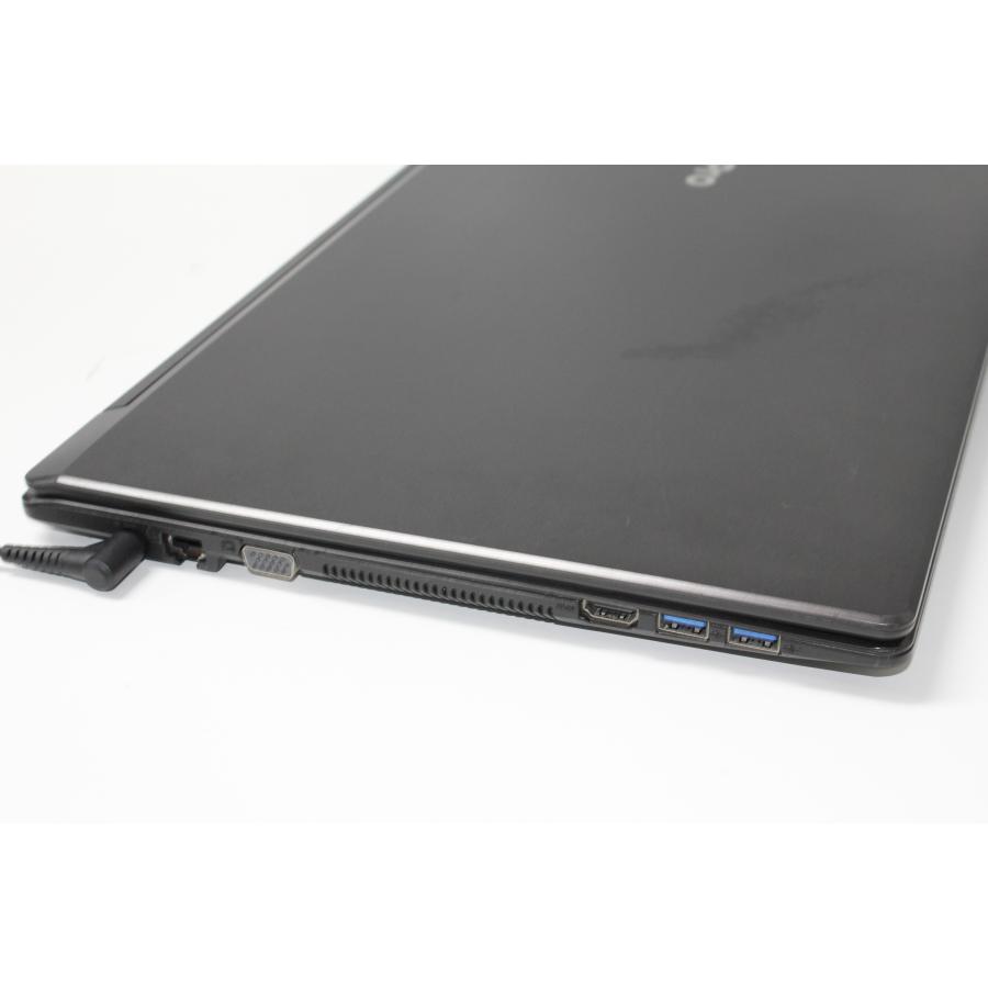 中古ノートPC】mouse〈W950JU〉Intel Core i7/SSD500GB/メモリ8GB (5