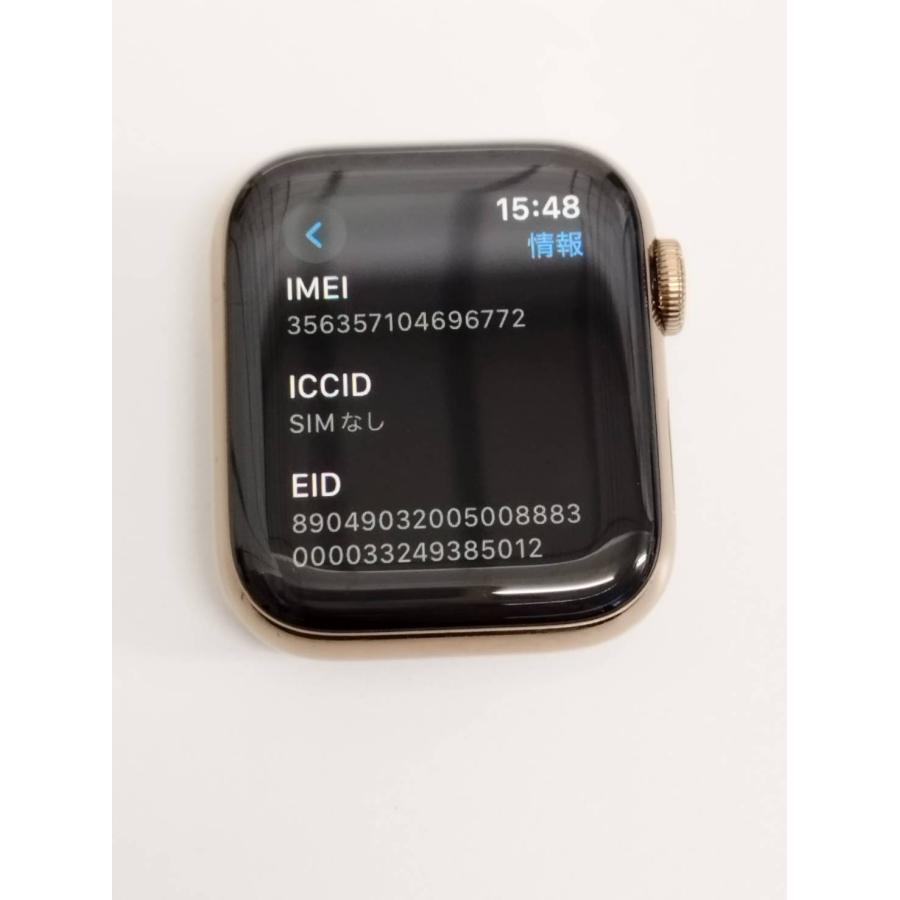 Apple Watch Series 5/GPS+セルラー/40mm/A2156/ステンレス〈MWX62J/A 