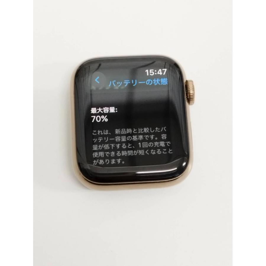 Apple Watch Series 5/GPS+セルラー/40mm/A2156/ステンレス〈MWX62J/A 