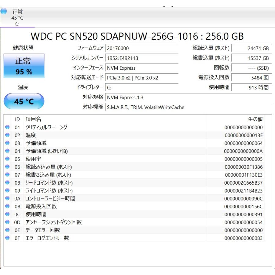 中古ノートPC】富士通〈FMV LIFEBOOK SH76/D2〉Intel Core i5/SSD256GB 