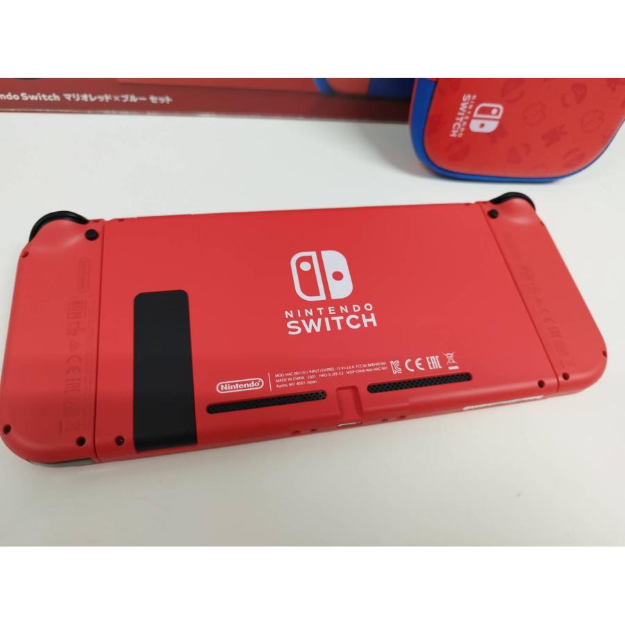 未使用に近い】Nintendo Switch HAC-001(-01)/2021年製/マリオレッド 