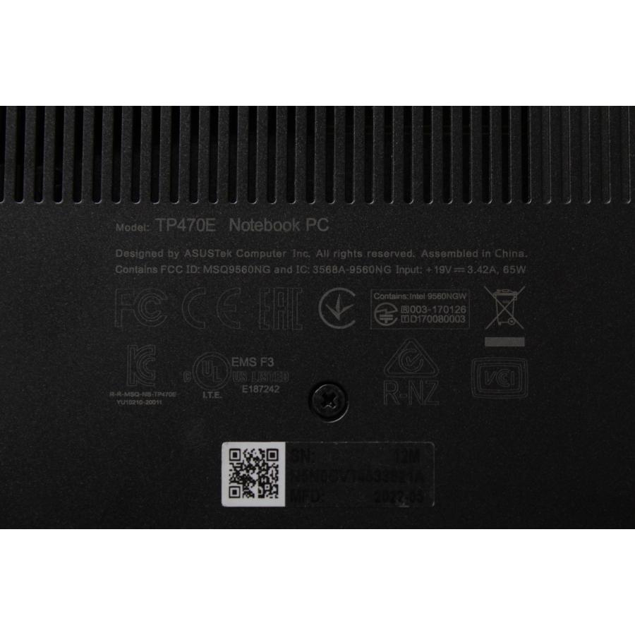 中古ノートPC】ASUS〈VivoBook Flip 14〉Intel Core i3/SSD128GB 