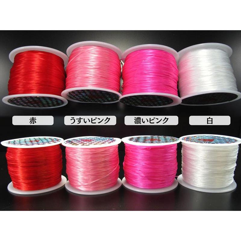 ブレス用ゴム 水晶の線 ブレスレットお直し交換用 オペロンゴム 天然石 ビーズ たっぷり約43m ポイント消化 si-p inmy-4 パワーストーン 天然石 | ブランド登録なし | 01