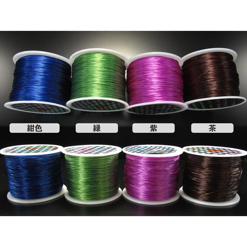 ブレス用ゴム 水晶の線 ブレスレットお直し交換用 オペロンゴム 天然石 ビーズ たっぷり約43m ポイント消化 si-p inmy-4 パワーストーン 天然石 ss-30 | ブランド登録なし | 09