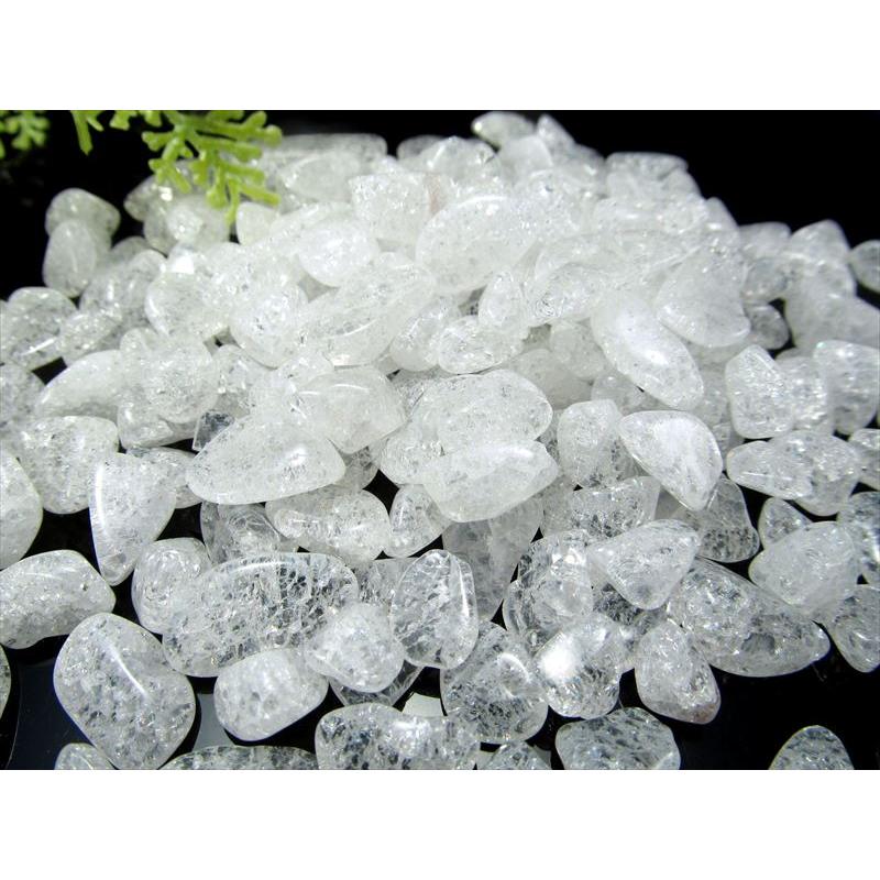 AA水晶 きらきら爆裂水晶 さざれ 200グラム AA透明クラックレインボー