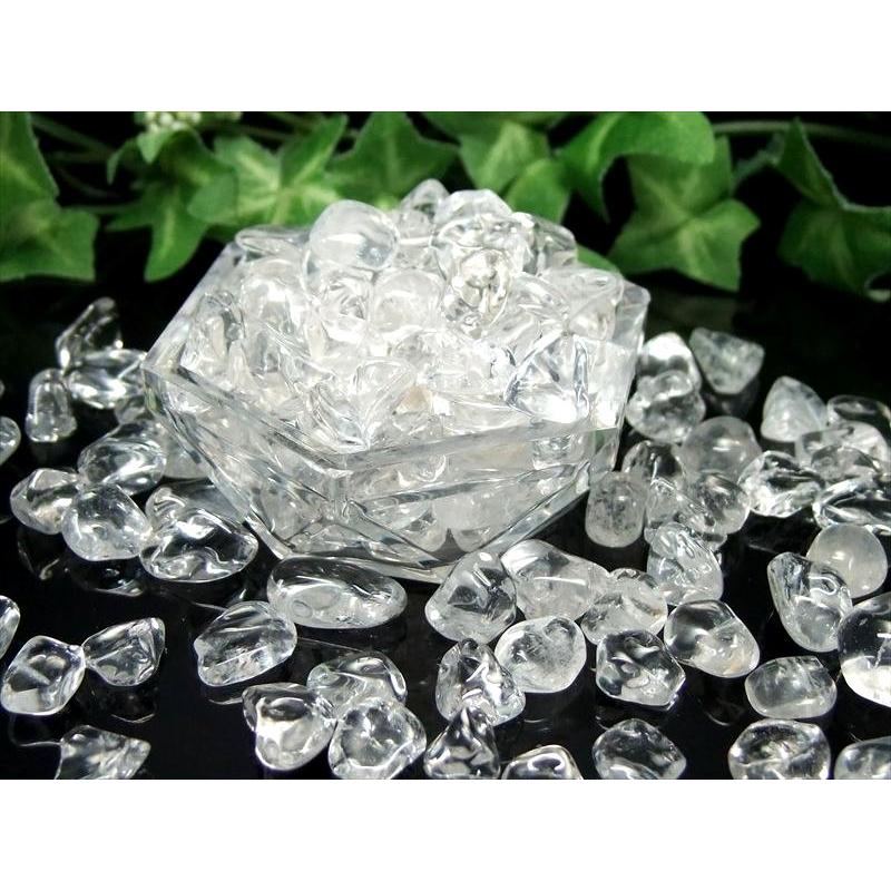 4A 水晶 さざれ 中粒サイズ 約200g 平均の大きさ約7mm-16mm 透明水晶さざれ クリスタル ブレスの浄化にピッタリ 全てを清める 万能ストーン 水晶チップサザレ | ブランド登録なし | 02