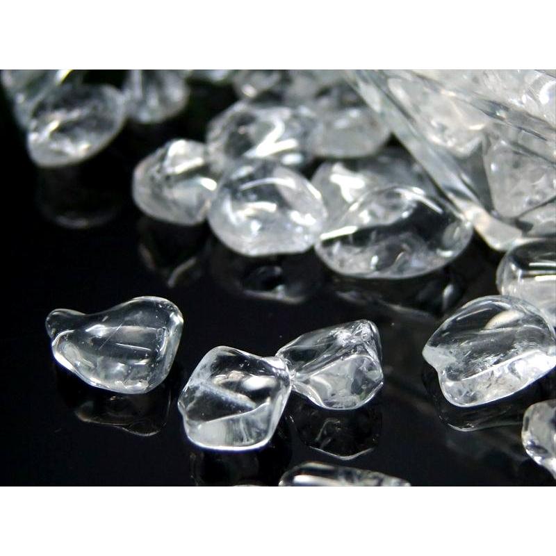 4A 水晶 さざれ 中粒サイズ 約200g 平均の大きさ約7mm-16mm 透明水晶さざれ クリスタル ブレスの浄化にピッタリ 全てを清める 万能ストーン 水晶チップサザレ | ブランド登録なし | 04
