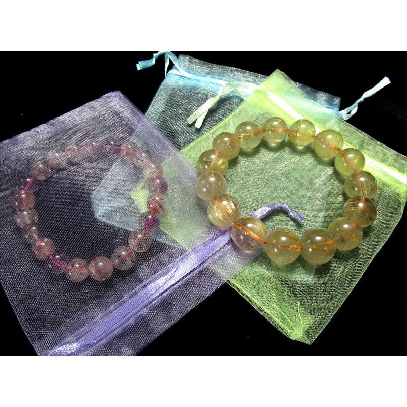 Mサイズ10枚入 ブレスレット用オーガンジー袋 業務用 全6色 si-p inmy パワーストーン 天然石 | ブランド登録なし | 01