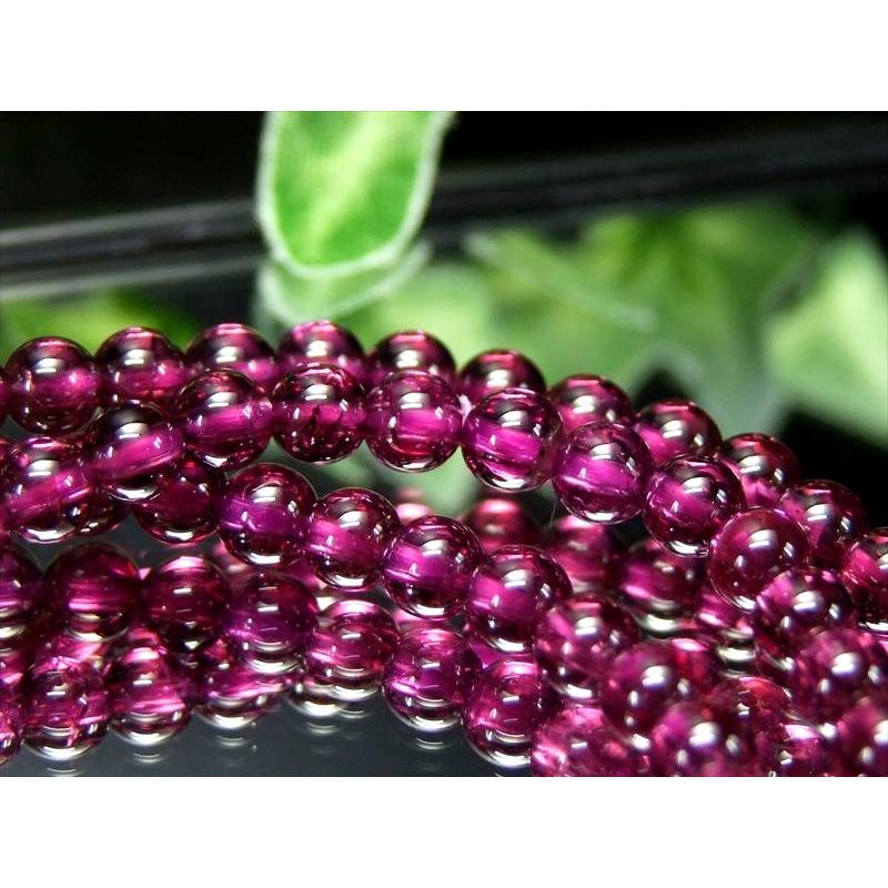 最高級ロードライトガーネット　ブレスレット 超透明 これぞロードライト S級 ロードライトガーネット ブレスレット