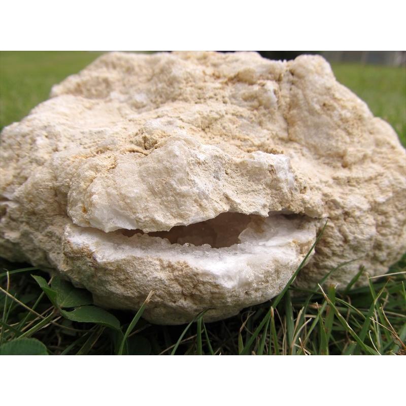 モロッコ産 ジオード 晶洞 水晶 原石 約500g-1kg 希少鉱物共生タイプも