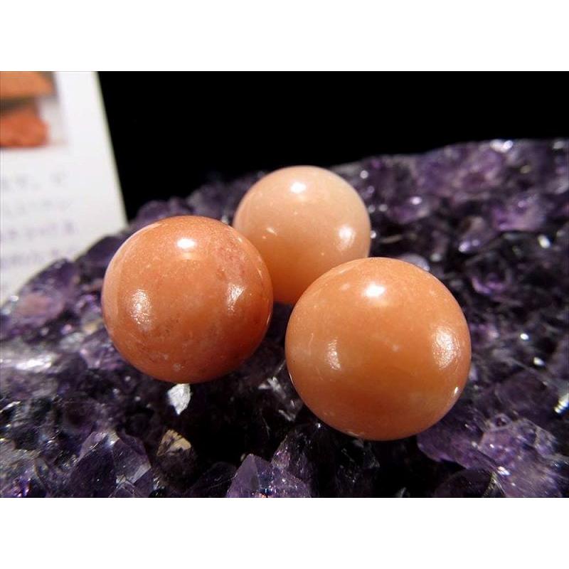 証明書付き H&E社正規品 ピンクアゼツライト アゾゼオ 丸玉 サイズ約15mm ma-p パワーストーン 天然石 | ブランド登録なし | 04