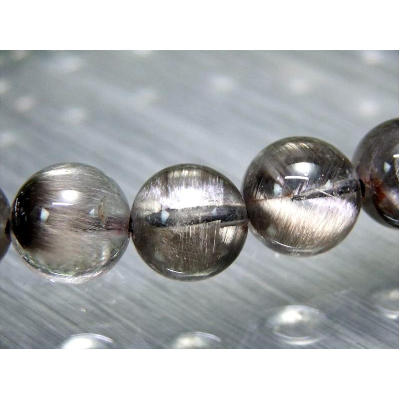 ☆別格高級品！帝王秘宝！プラチナ　ブラック　ルチル　ブレス ☆別格高級品！帝王秘宝！プラチナ ブラック ルチル ブレス