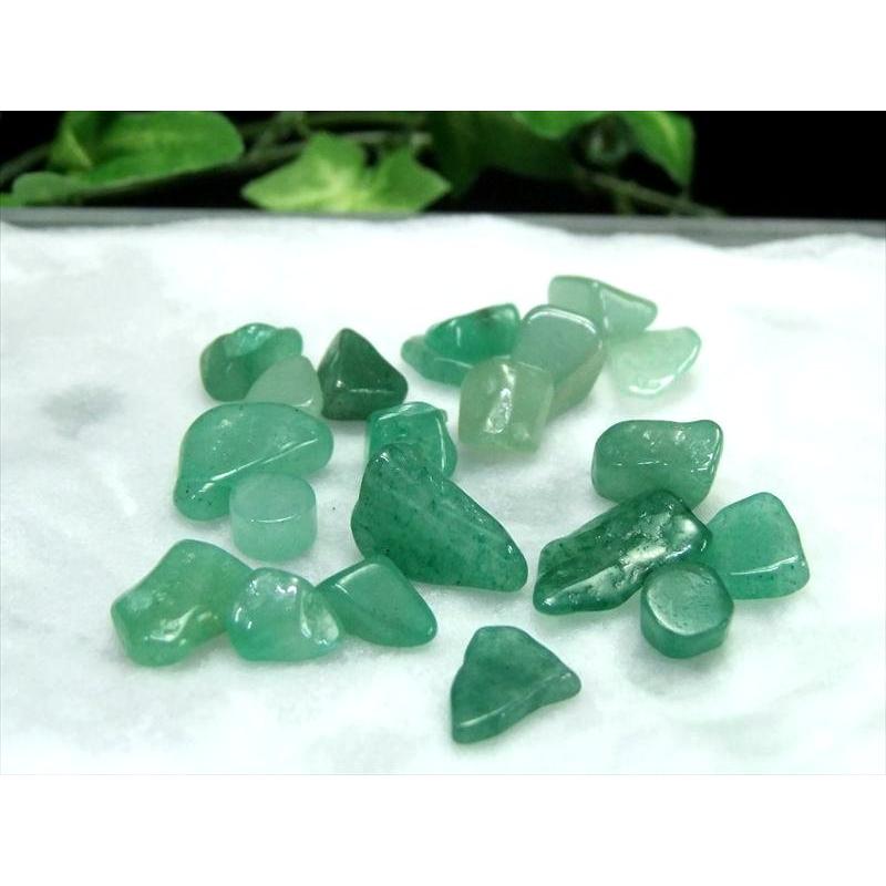 色落ちチェック済み アベンチュリン 砂金水晶 さざれ 200g 約6ミリ-18