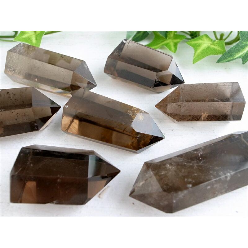 1個売り スモーキークォーツ ポイント 重さ約50g-65g レインボー 虹入りも 透明天然茶水晶 手ごろな小さめサイズ ブラジル産 ok-s パワーストーン 天然石 | ブランド登録なし | 03