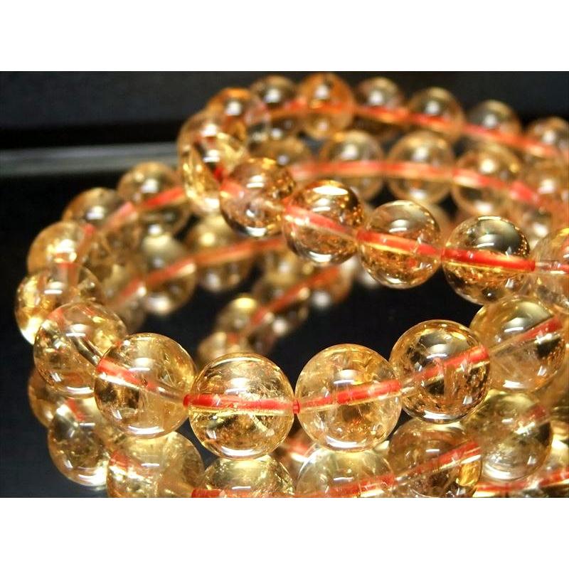 3A+ レインボーシトリン ブレスレット 10mm-10.5mm×19珠前後