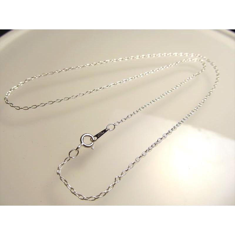 CHN096 高品質Silver925 ペンダントトップの相方 ロングあずきチェーン チェーン長さ45cm 幅約1.4mm 金具最大幅約3.2mm CHN096 パワーストーン | ブランド登録なし | 02