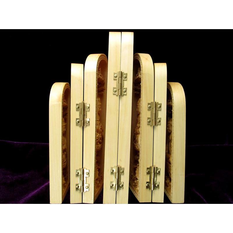 8面開き 5A極上繊細彫り 木彫り 観音 菩薩 仏像 置物 高さ約140mm 風水やインテリアに ok-s パワーストーン 天然石 | 開運 | 07