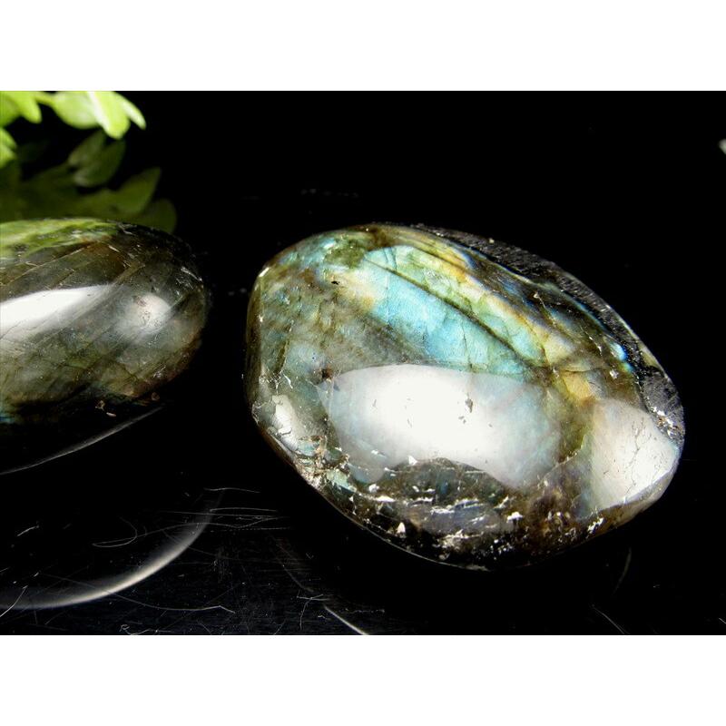 ラブラドライト タンブル 約200g入り 約3-5個入り 大人気つやつやタンブル ブルーシラー 天然石 パワーストーン マダガスカル産 tn-s パワーストーン | ブランド登録なし | 08