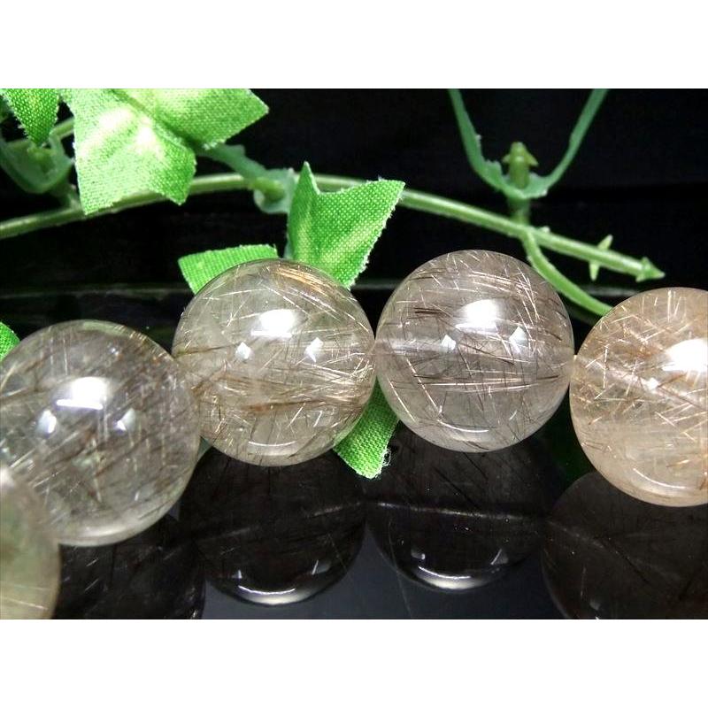 店頭展示中 迫力の大珠 超透明 輝く銀針 4A シルバールチル ブレスレット 18.5mm-19mm×13珠 針バランス良タイプ ブラジル産 bl-p-g パワーストーン 天然石 | ブランド登録なし | 02