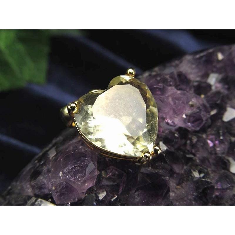 5A リビアングラス ハートカット ペンダントトップ 石サイズ縦約12.7mm×約12.1mm 豪華な大粒 極上宝石質ジュエリー キラキラハートカット | ブランド登録なし | 01