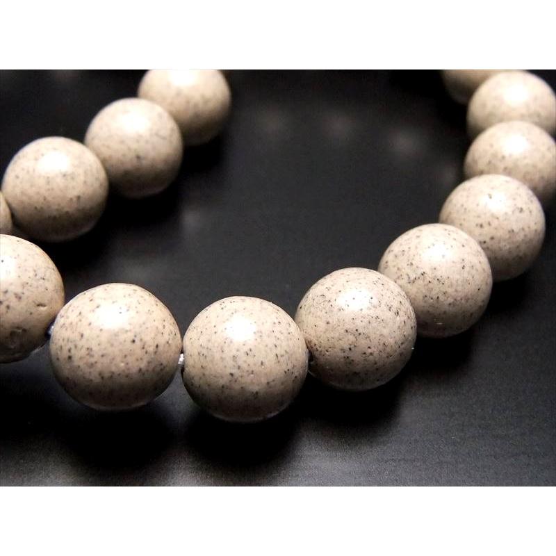 ナチュラルタイプ 北投石 ホクトライト ブレスレット 10mm×20珠前後 極上天然石 温泉成分を含むラジウム鉱石 心身を癒す人気ストーン レアストーン 台湾産 | ブランド登録なし | 01