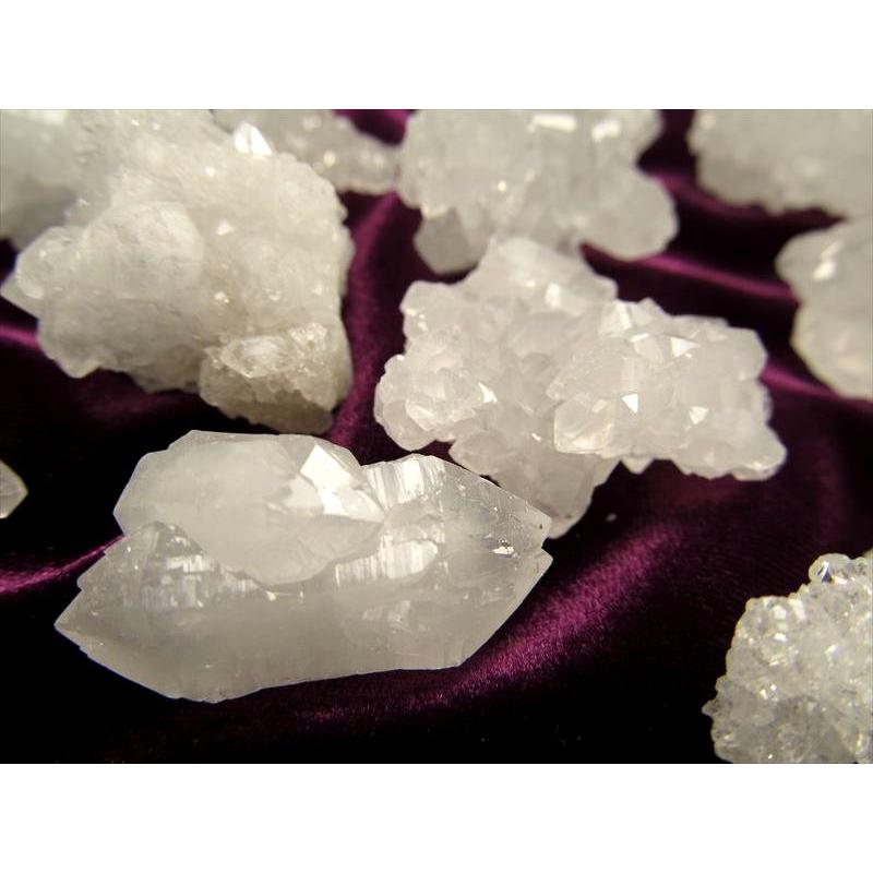 天然クリスタル詰め合わせ Lサイズ 約300g入り 平均結晶サイズ2cm-5cm ミニチュアクラスター 水晶結晶詰め合わせ モロッコ産 cl- パワーストーン 天然石 | ブランド登録なし | 03