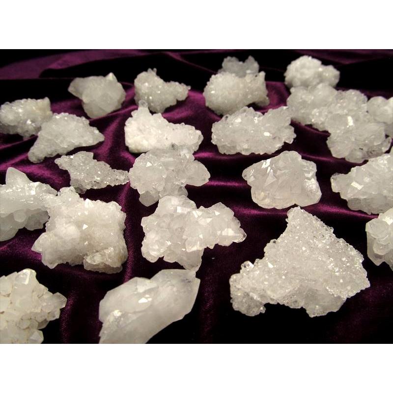 天然クリスタル詰め合わせ Lサイズ 約300g入り 平均結晶サイズ2cm-5cm ミニチュアクラスター 水晶結晶詰め合わせ モロッコ産 cl- パワーストーン 天然石 | ブランド登録なし | 05