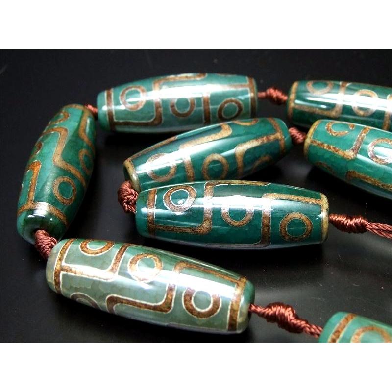 激レア‼︎古代龍紋九眼天珠