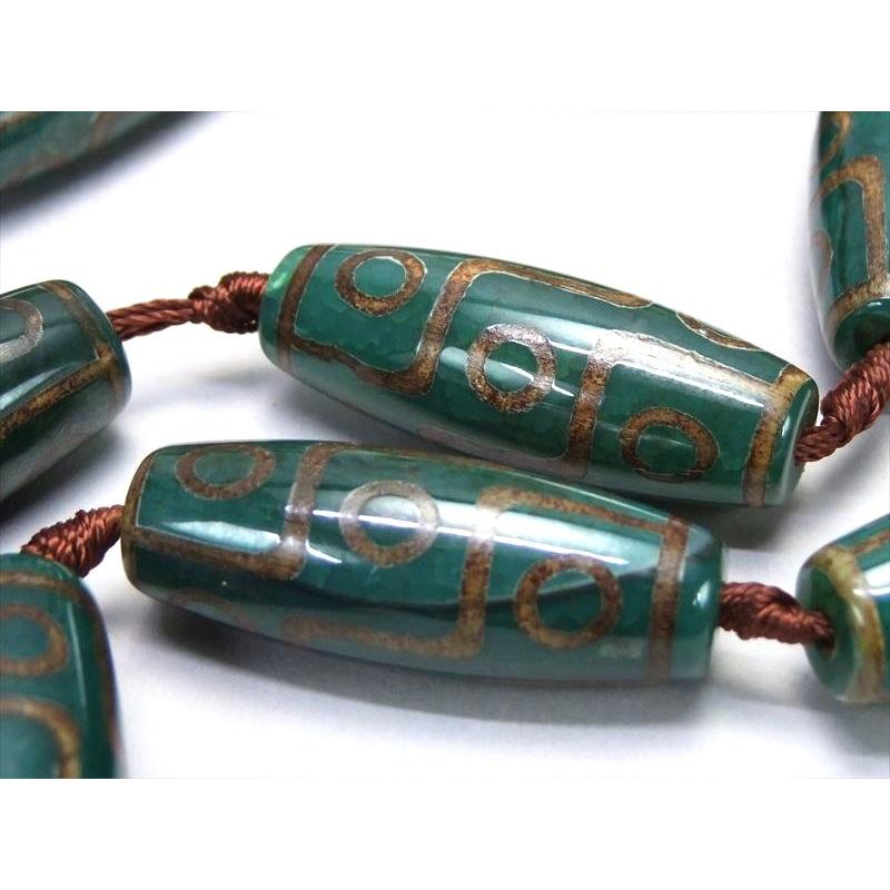 黒龍紋 五眼天珠 閃電五眼天珠 | チベット天珠専門