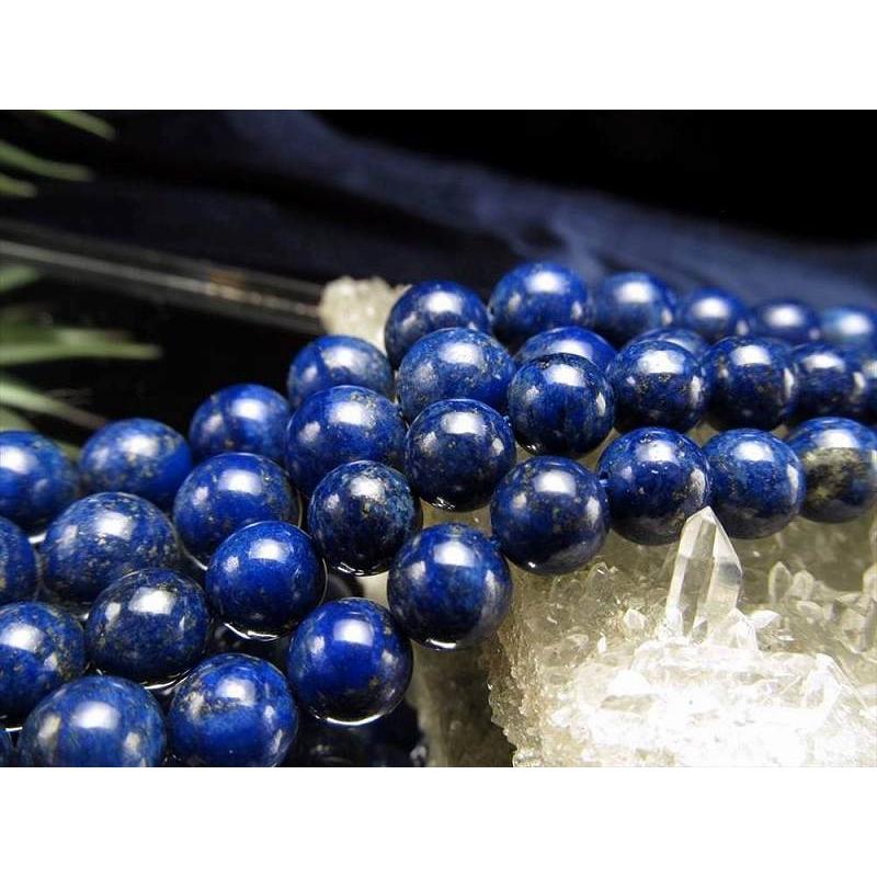 激安宣言 AA+ 約6mm珠 ラピスラズリ 一連 約37-39cm アフガニスタン産 geki rn-s パワーストーン 天然石 | ブランド登録なし | 02