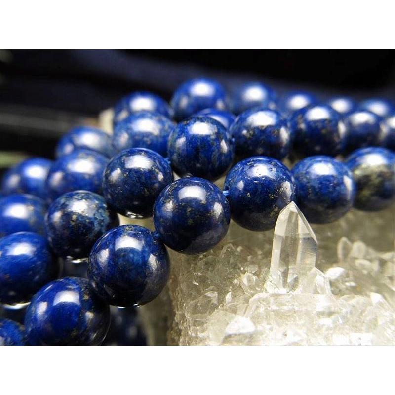 激安宣言 AA+ 約8mm珠 ラピスラズリ 一連 約37-39cm アフガニスタン産 geki rn-s パワーストーン 天然石 | ブランド登録なし | 01