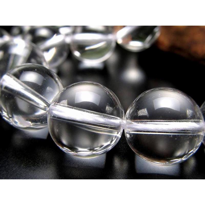 激安宣言 超透明4A 約8mm珠 天然水晶 クリスタル 一連 約38-40cm 純粋と浄化を象徴する万能ストーン 4月の誕生石 ブラジル産 geki rn-s パワーストーン 天然石 | ブランド登録なし | 01