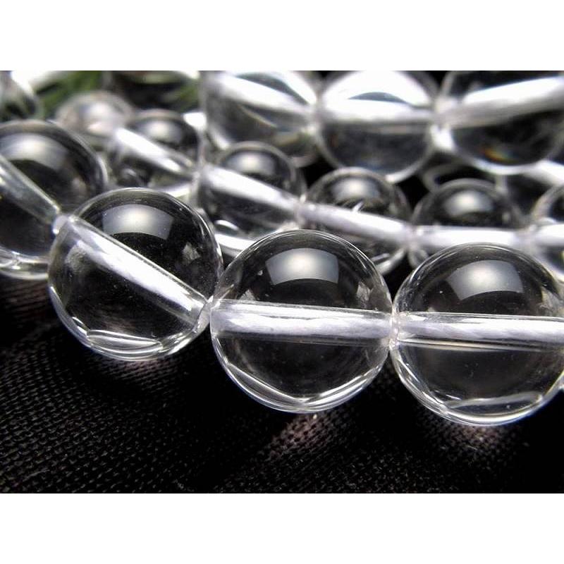 激安宣言 超透明4A 約16mm珠 天然水晶 クリスタル 一連 約38-40cm 純粋と浄化を象徴する万能ストーン 4月の誕生石 ブラジル産 geki rn-s パワーストーン | ブランド登録なし | 05