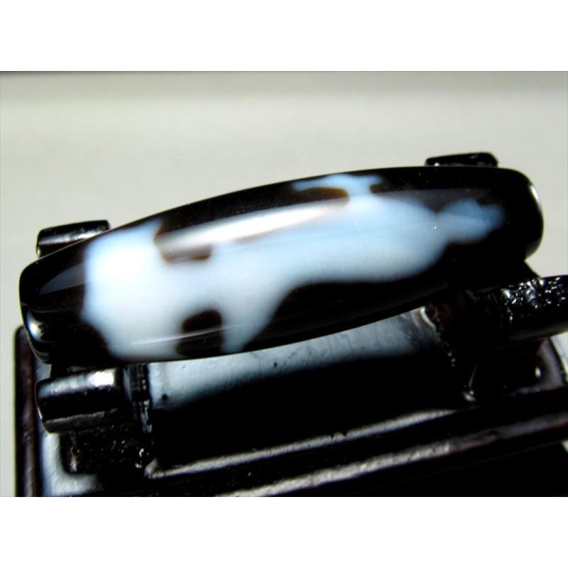 A至純天珠 双観音天珠 そうかんのんてんじゅ サイズ:約38mm-39mm 1個